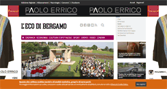Desktop Screenshot of ecodibergamo.it